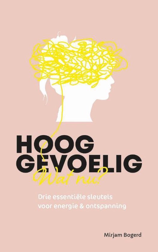 Hooggevoelig, wat nu?, Mirjam Bogerd, boekomslag voorkant, tweedehands