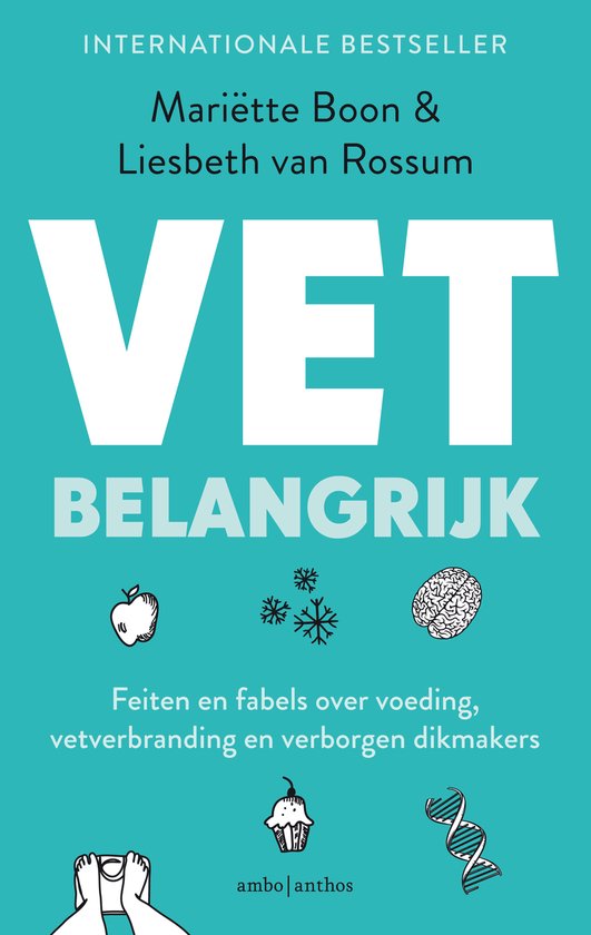 Vet belangrijk, Mariëtte Boon en Liesbeth van Rossum, boekomslag voorkant, tweedehands