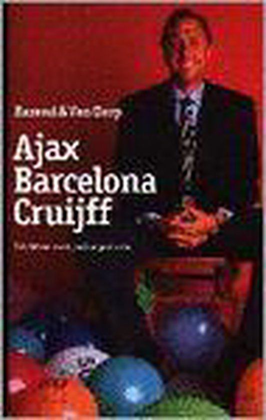 Ajax Barcelona Cruijff, Frits Barend, boekomslag voorkant, tweedehands