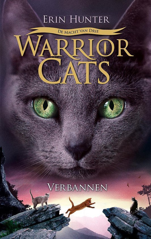 Boek-Warrior Cats - De macht van drie 3 - Verbannen-tweedehands