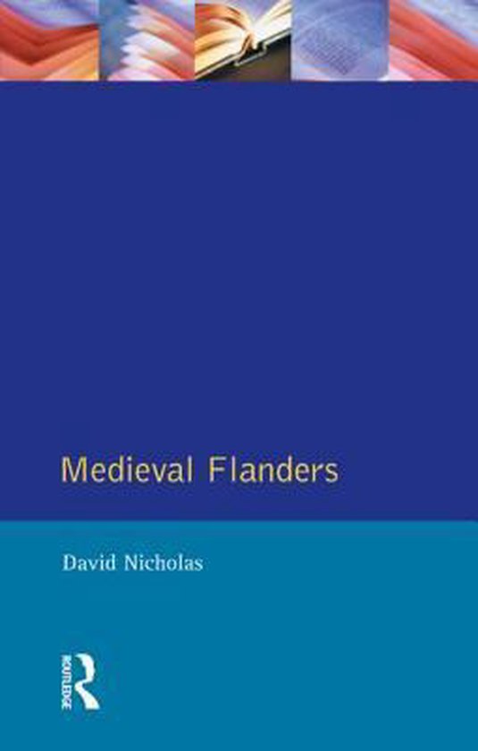 Medieval Flanders, David Nicholas, Routledge, blauwe omslag, tweedehands