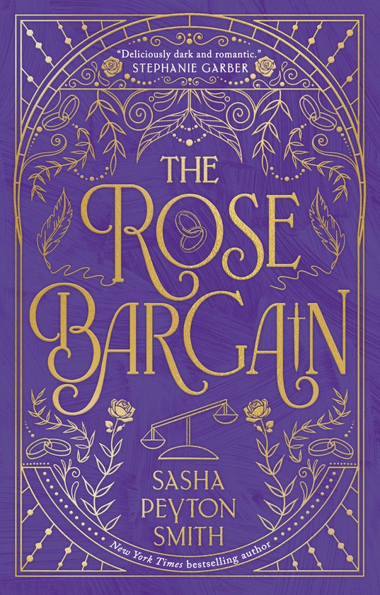 The Rose Bargain, Sasha Peyton Smith, boekomslag voorkant, tweedehands