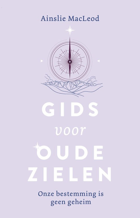 Gids voor oude zielen, Ainslie Macleod, boekomslag voorkant met een kompas, tweedehands
