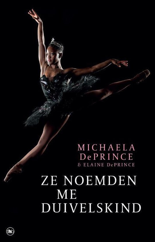 Ze noemden me duivelskind, Michaela DePrince en Elaine DePrince, omslag met een springende balletdanseres, tweedehands