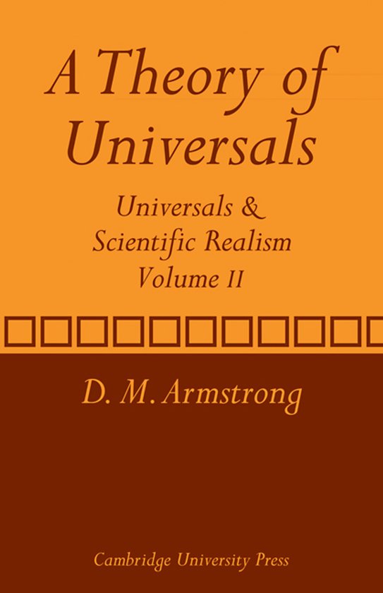 Theory Of Universals