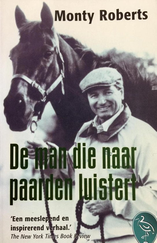 Boek-Man die naar paarden luistert (ooievaar)-tweedehands