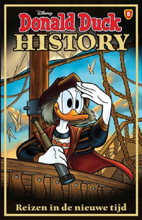Boek-Donald Duck History Pocket 5 - Reizen in de nieuwe tijd-tweedehands