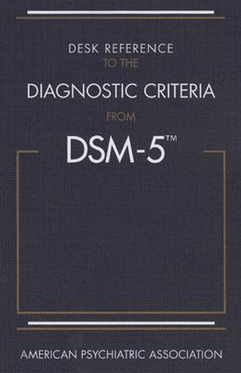 Boek-Desk Ref To The Diag Crit From DSM 5-tweedehands