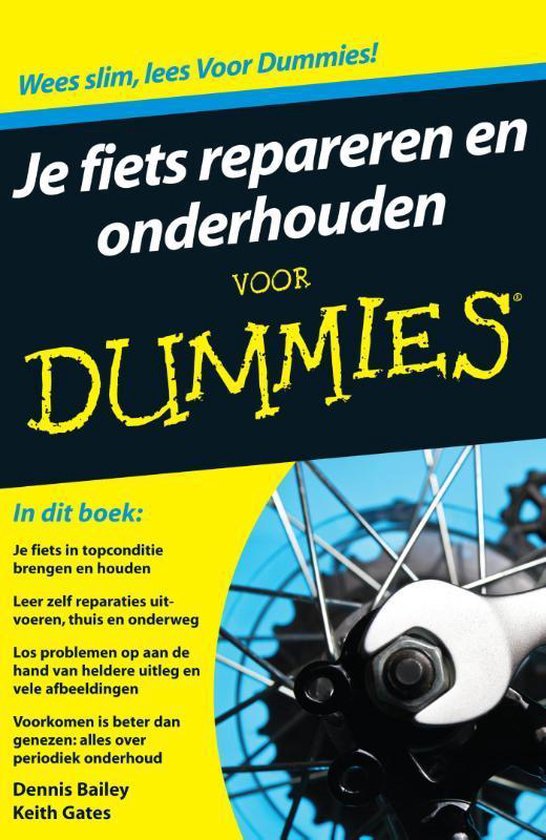 Boek-Voor Dummies - Je fiets repareren en onderhouden voor dummies-tweedehands