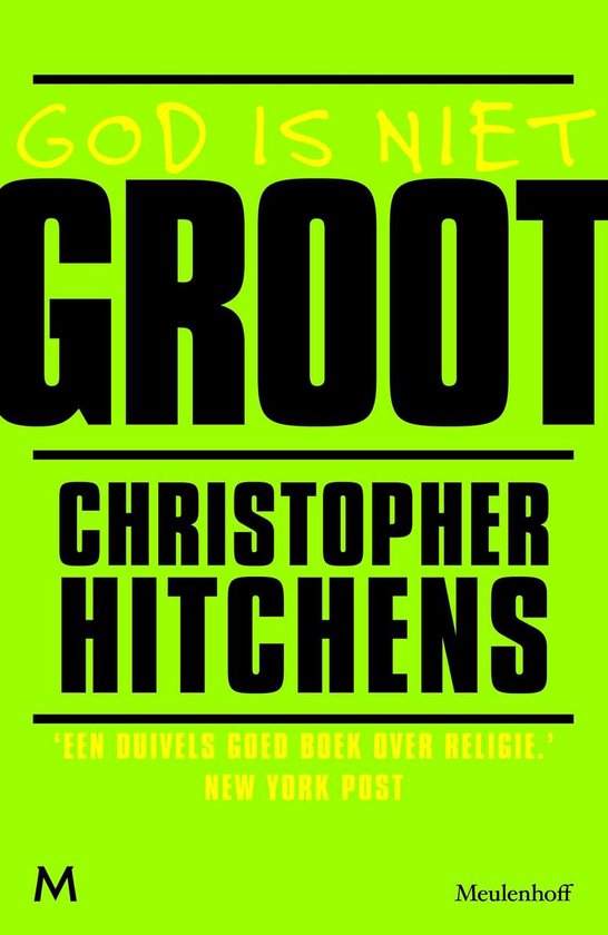 Boek-God is niet groot-tweedehands