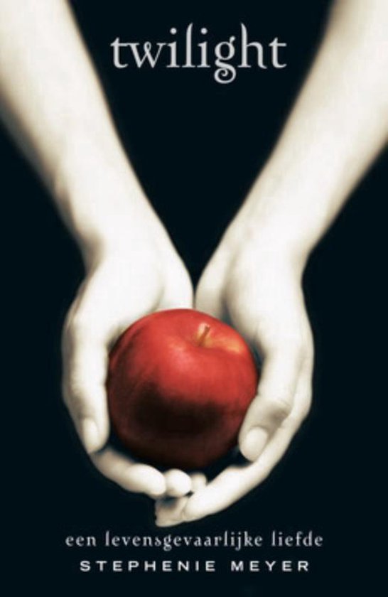 Twilight, Stephenie Meyer, boekomslag voorkant, tweedehands