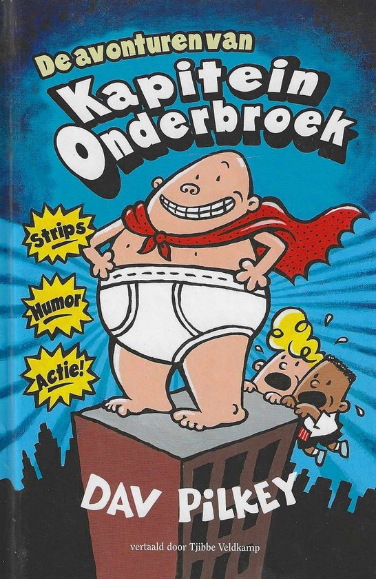 Boek-De avonturen van Kapitein Onderbroek-tweedehands