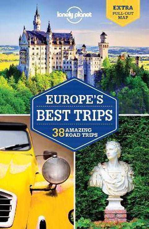 Boek-Lonely Planet Europe's Best Trips-tweedehands