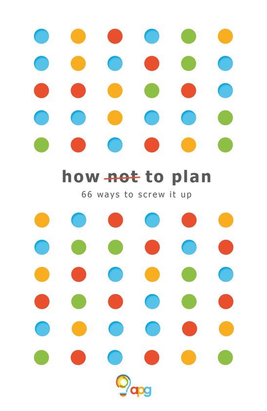 How not to Plan, boekomslag voorkant, tweedehands