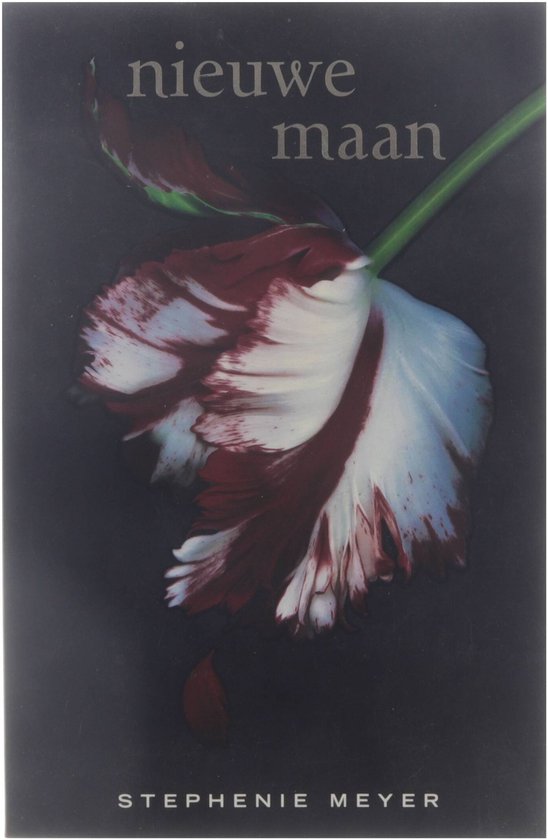 Nieuwe maan, Twilight boek 2, Stephenie Meyer, boekomslag voorkant, tweedehands