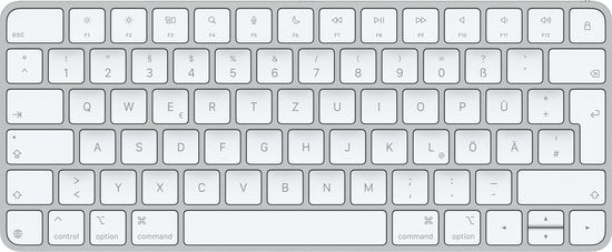 Apple-Magic Keyboard - QWERTZ Duits - Zilver (A1644)-tweedehands