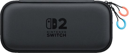 Nintendo Switch 2 draaghoes, zwart, vooraanzicht, tweedehands