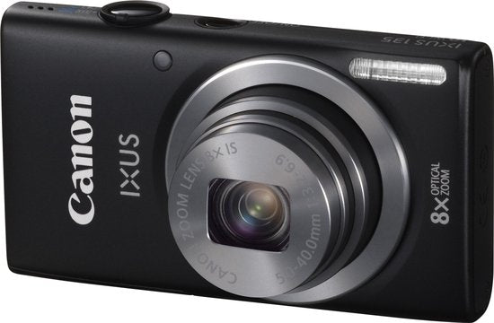Canon-IXUS 135 Digitale Compact Camera - Zwart-tweedehands