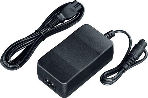 Canon AC-E6N AC-adapter, zwart, met losse stroomkabel en DC-snoer