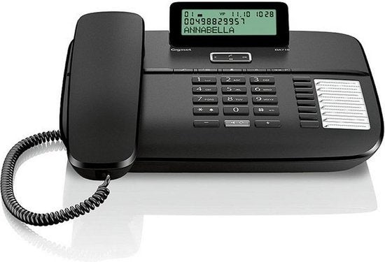 DA710 Vaste Telefoon Zwart