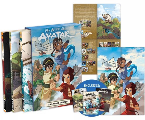 Boek-Avatar: The Last Airbender - Team Avatar Treasury Boxed Set (Graphic Novels)-tweedehands