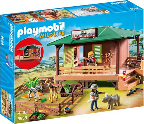 Playmobil Rangerpost voor Gewonde Dieren 6936 Wild Life