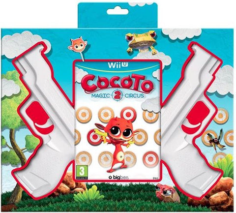 Wii U-Cocoto: Magic Circus 2 + 2 Geweren (Nieuw)