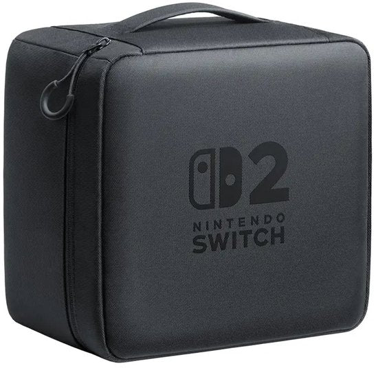 Nintendo Switch 2 All-In-One draaghoes, zwart, vooraanzicht, tweedehands