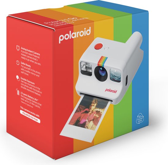 Polaroid-Go Gen 2. Instant Camera - Wit (Nieuw)