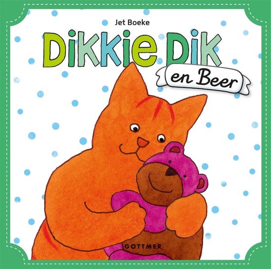 Boek-Dikkie Dik - Dikkie Dik en Beer (met 2 handpoppen)-tweedehands
