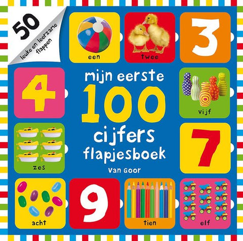 Mijn eerste 100 - Mijn eerste 100 cijfers flapjesboek