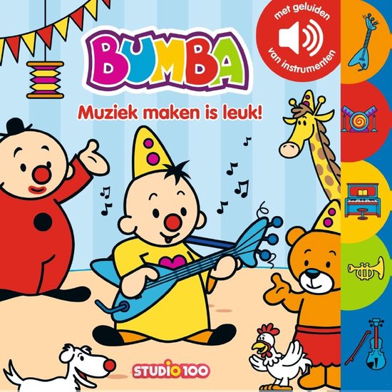 Boek Bumba muziek maken is leuk (9%) (BOBU00002570)