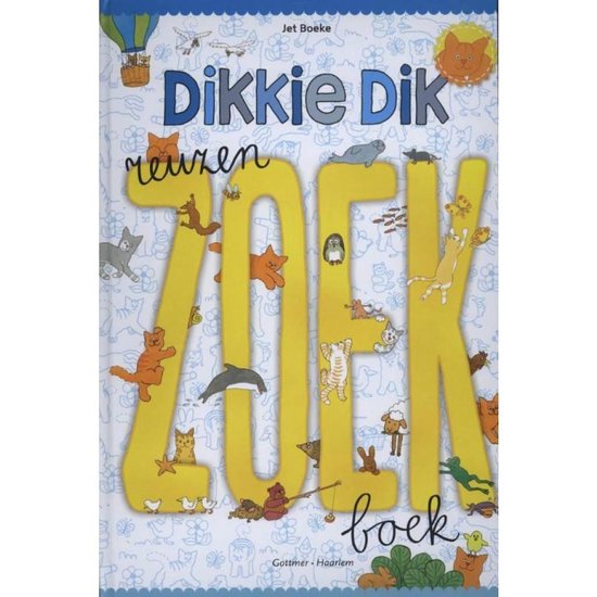 Boek-Dikkie Dik - Reuzenzoekboek-tweedehands