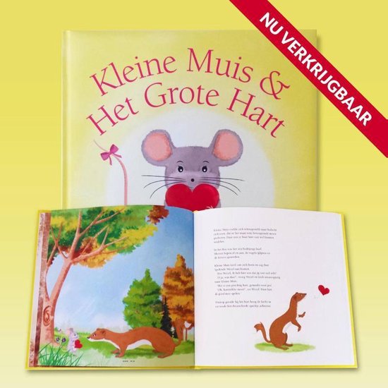 Boek-Kleine muis en het grote hart-tweedehands