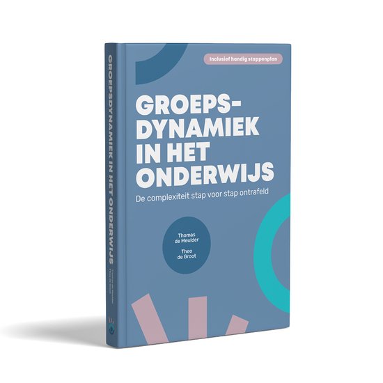 Groepsdynamiek in het onderwijs, Thomas de Meulder en Theo de Groot, boekomslag voorkant, tweedehands