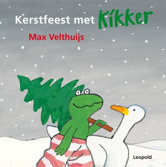 Boek-Kikker kartonboeken - Kerstfeest met Kikker-tweedehands
