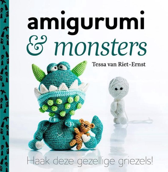 Boek-Amigurumi + monsters-tweedehands