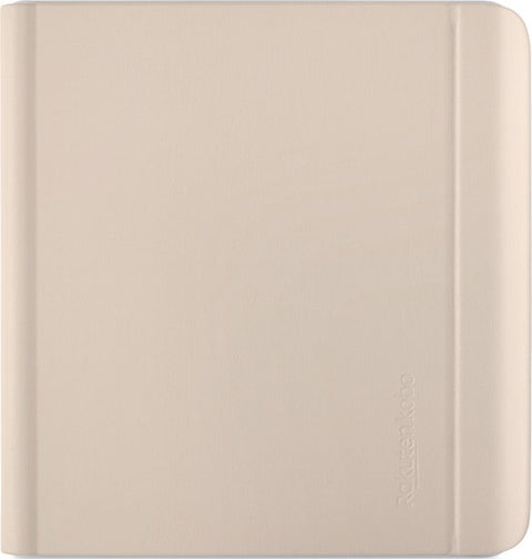 Kobo Libra Colour Notebook SleepCover e-reader case, beige, gesloten hoes met Rakuten Kobo-logo, tweedehands