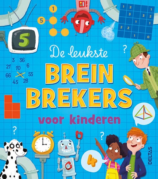 Boek-De leukste breinbrekers voor kinderen-tweedehands