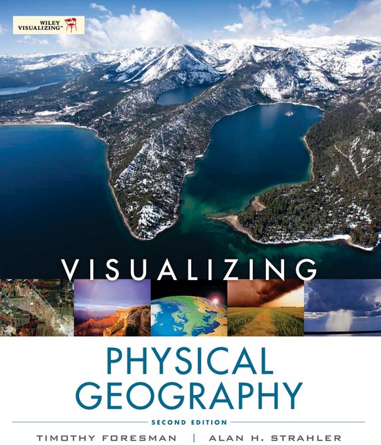 Visualizing Physical Geography, Timothy Foresman en Alan H. Strahler, boekomslag voorkant, tweedehands