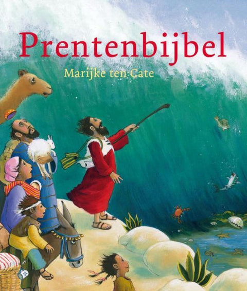Boek-Prentenbijbel-tweedehands