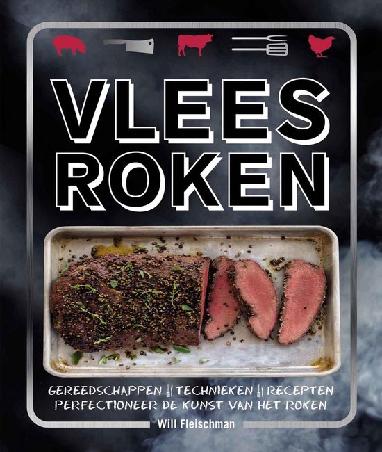 Boek-Vlees roken-tweedehands