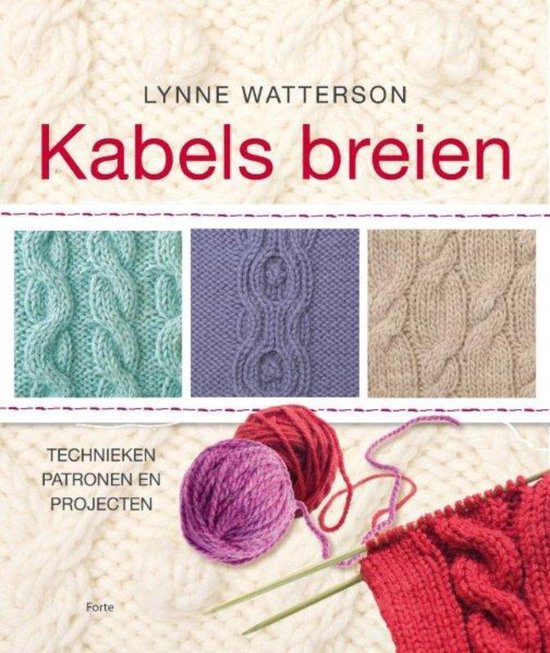 Boek-Kabels breien-tweedehands