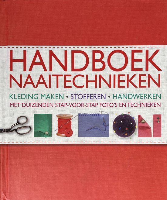 Boek-Handboek naaitechnieken-tweedehands