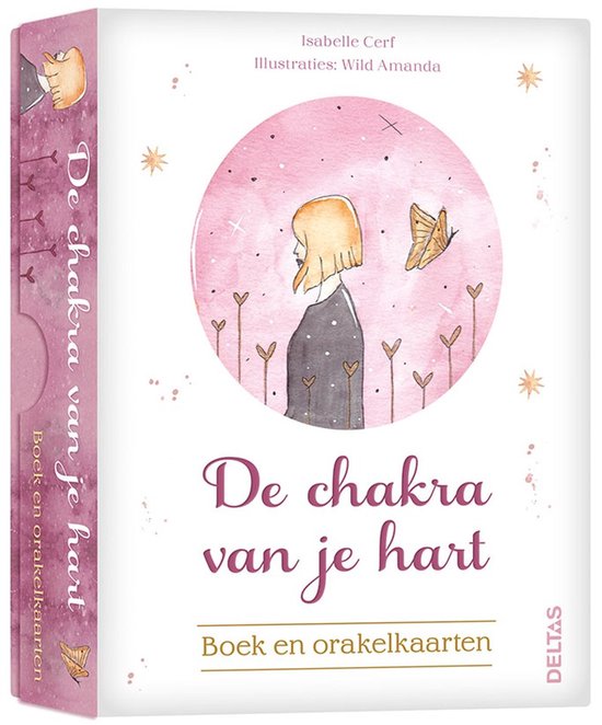 Boek-Deltas De chakra van je hart boek en orakelkaarten 1 Set-tweedehands