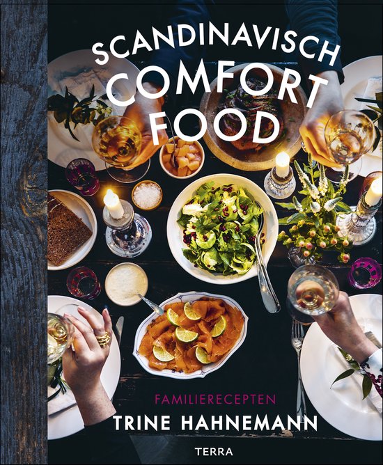 Scandinavisch comfort food, Trine Hahnemann, boekomslag voorkant, tweedehands
