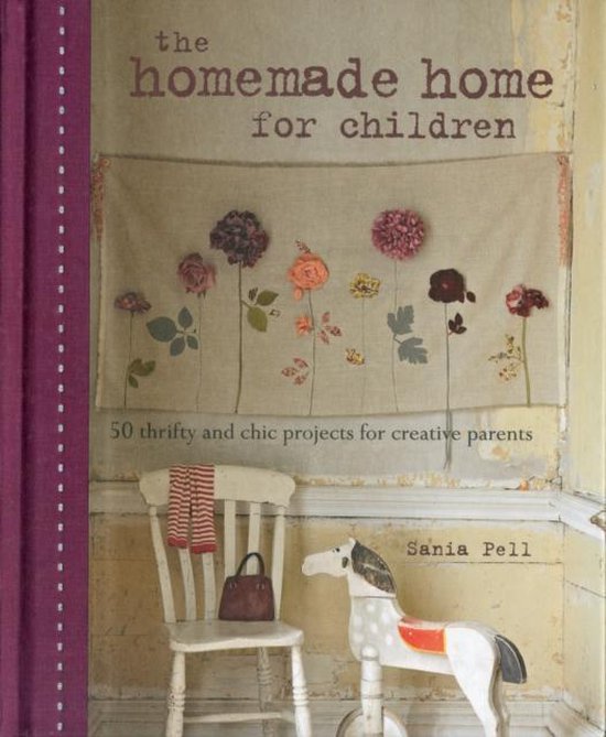 The Homemade Home for Children, Sania Pell, omslag met een stoel en een houten hobbelpaard, tweedehands