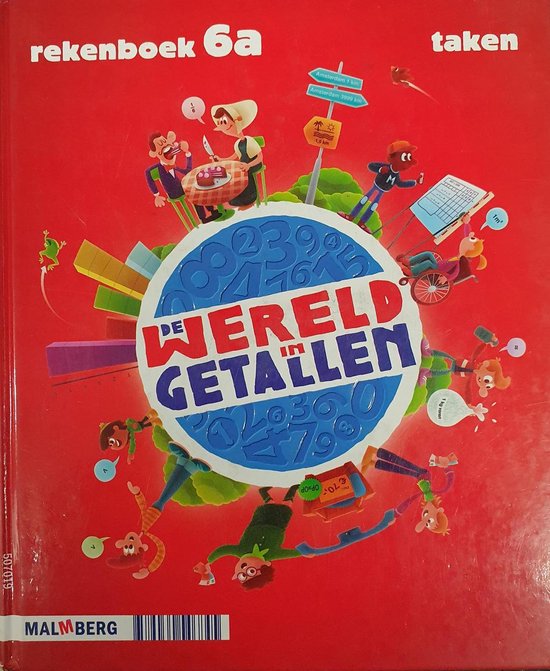 Boek-De Wereld in Getallen 4. gr 6 rekenboek a-tweedehands