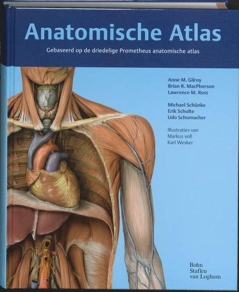Boek-Anatomische Atlas Prometheus eendelige editie-tweedehands