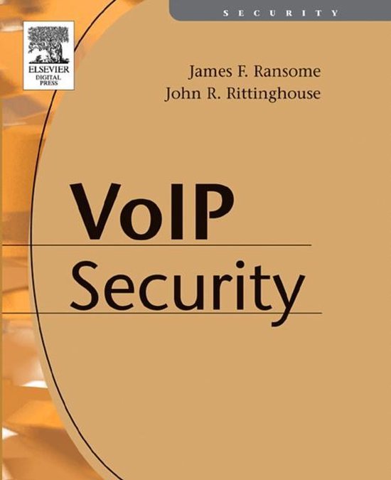 Boek-Voice over Internet Protocol (VoIP) Security-tweedehands